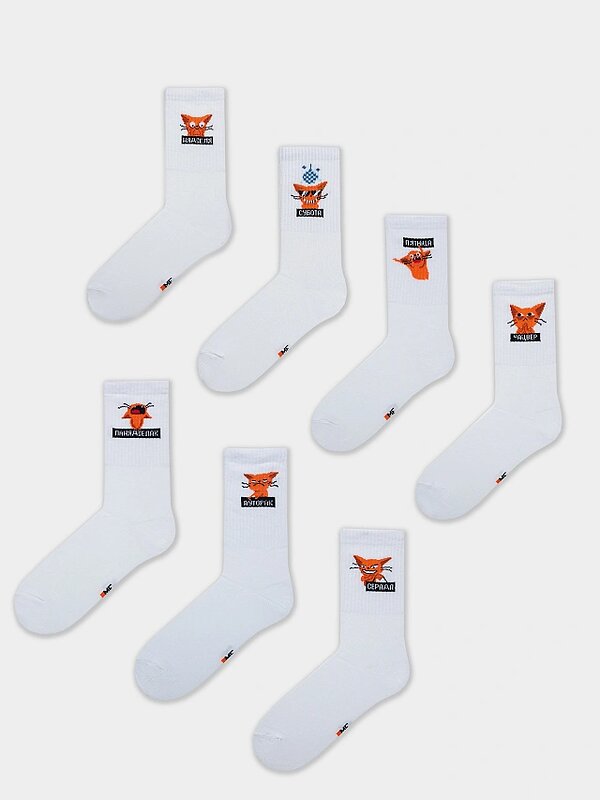 MARK FORMELLE Женские носки 586741 217G-2663 белый