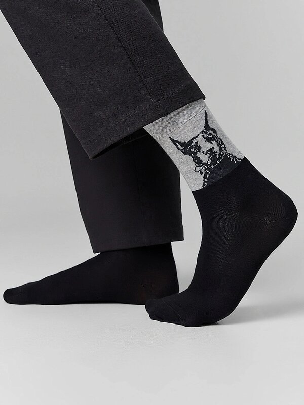 MARK FORMELLE Мужские носки 586748 017K-3492 серый меланж