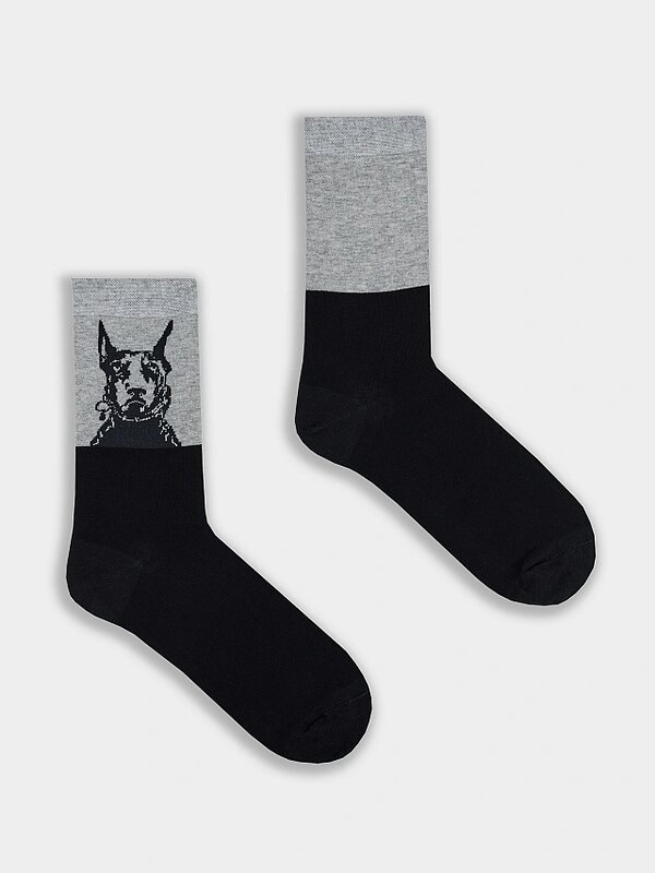 MARK FORMELLE Мужские носки 586748 017K-3492 серый меланж