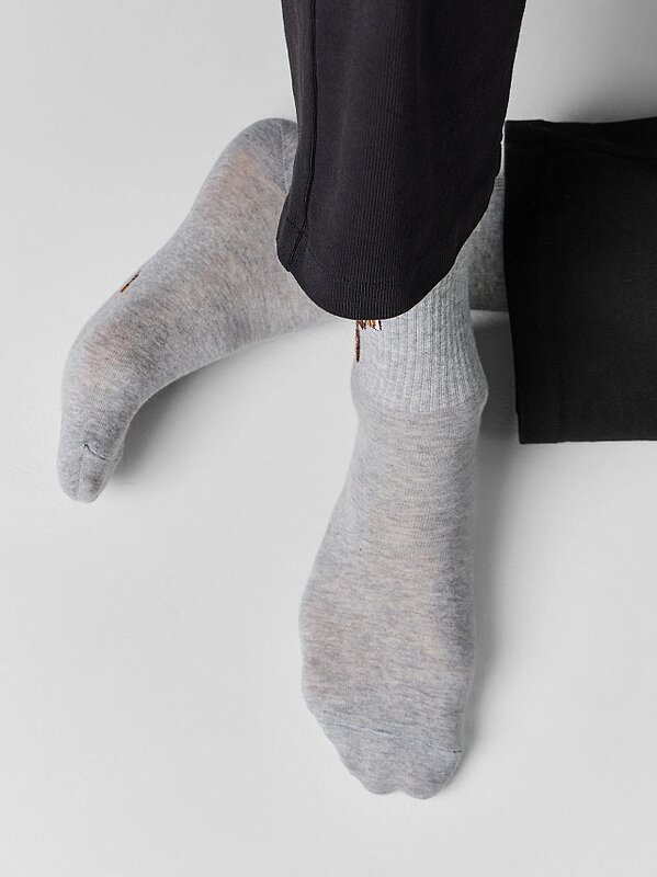 MARK FORMELLE Мужские носки 586752 106K-3554 серый меланж