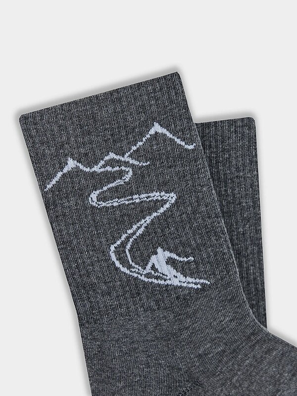 MARK FORMELLE Мужские носки 586753 140K-3349 т.серый меланж