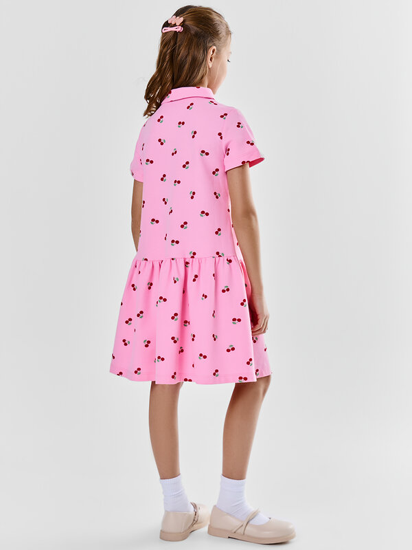 MARK FORMELLE Платье 586757 157981 вишенки на розовом