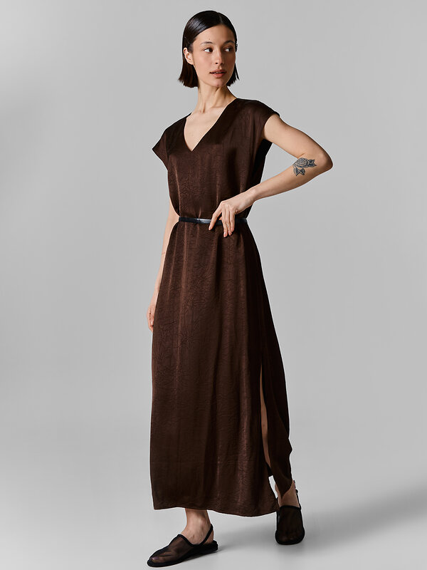 MARK FORMELLE Платье 586762 154038 шоколадное мартини