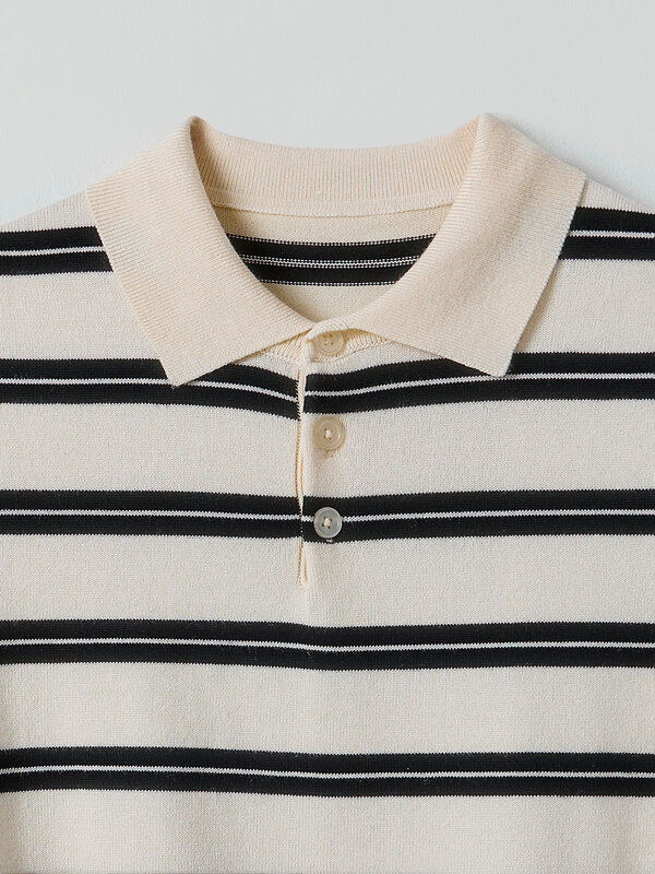 MARK FORMELLE Поло 586768 113466 черно -белая полоска