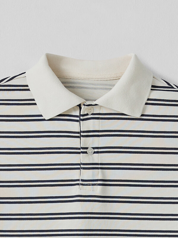 MARK FORMELLE Поло 586770 123493 серая полоска на св.молочном