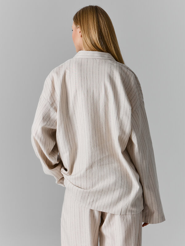 MARK FORMELLE Рубашка 586772 502985-1 полоска на бежевом