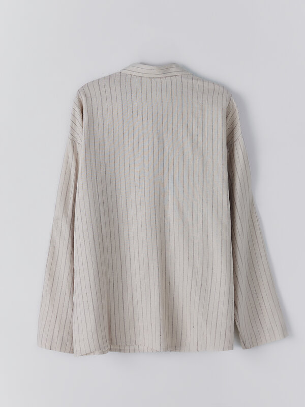 MARK FORMELLE Рубашка 586772 502985-1 полоска на бежевом