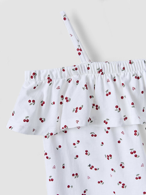 MARK FORMELLE Сарафан 586773 177732 вишенки на белом