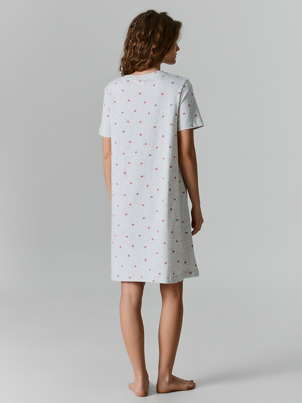 MARK FORMELLE Сорочка 586780 572346 малина на св.сером меланже