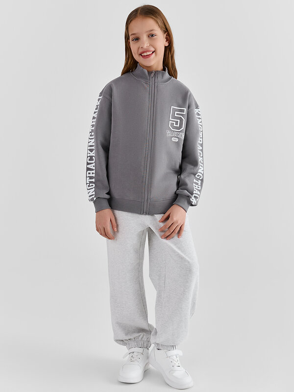 MARK FORMELLE Толстовка 586781 127932 т.серый +печать