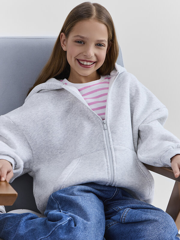 MARK FORMELLE Толстовка 586782 167760 серый меланж