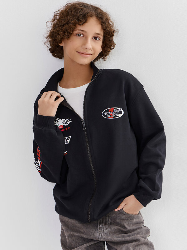 MARK FORMELLE Толстовка 586783 123448 черный +печать