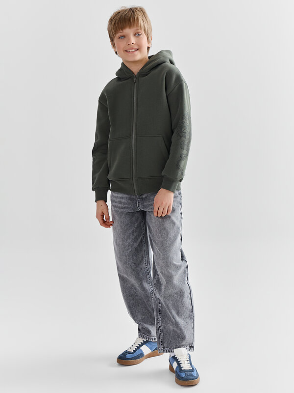 MARK FORMELLE Толстовка 586785 363332/1 т.хаки +печать