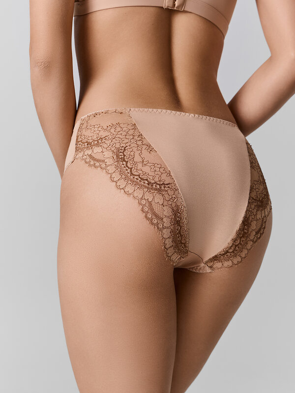 MARK FORMELLE Трусы 586821 412823 цветы на телесном