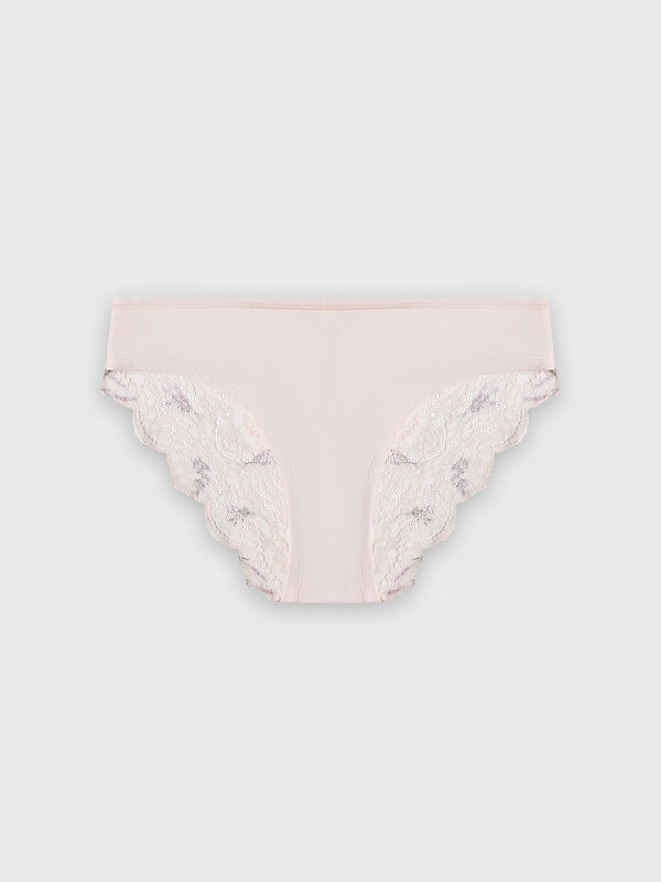 MARK FORMELLE Трусы 586833 412688 цветы лаванды на жемчужном