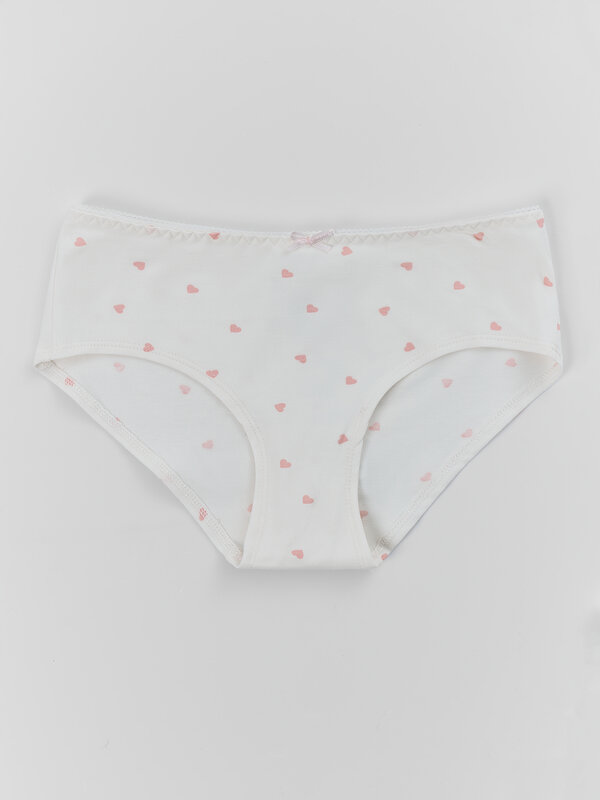 MARK FORMELLE Трусы 586836 412675 сердечки на св.молочном