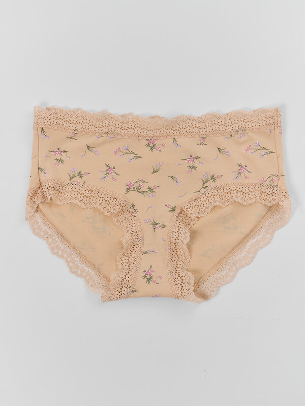 MARK FORMELLE Трусы 586837 412809 цветочки на бежевом