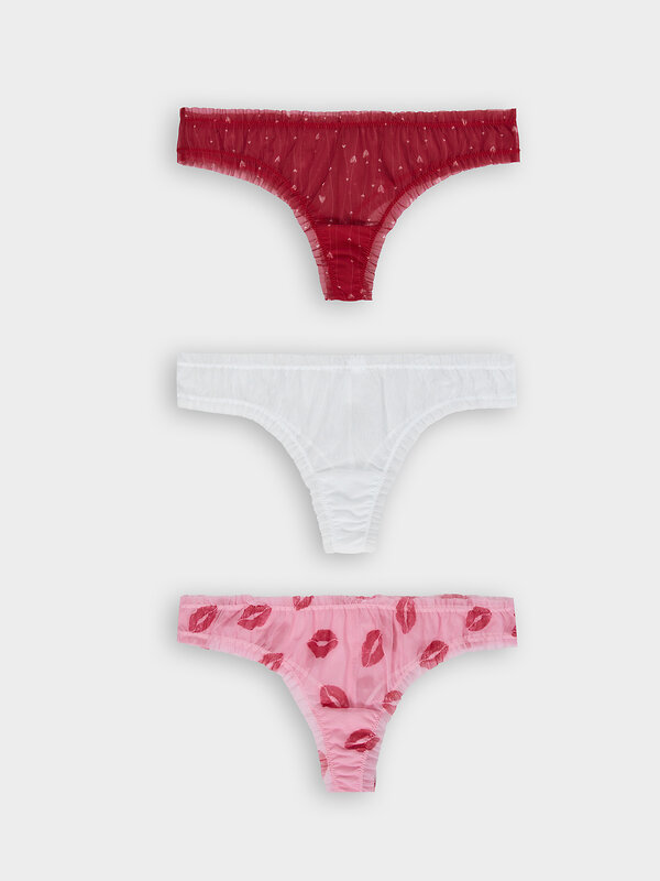 MARK FORMELLE Трусы 586839 412479-3 сердечки на красном