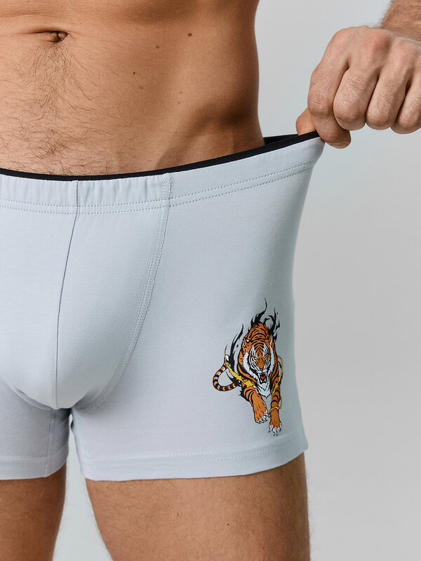 MARK FORMELLE Трусы 586862 411134-2 лунный луч +тигры на графите