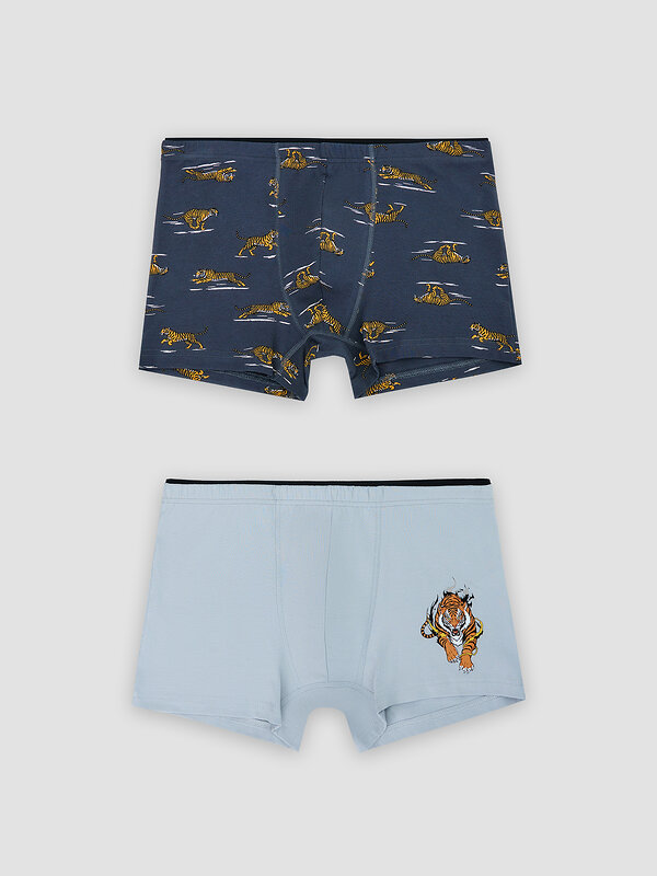 MARK FORMELLE Трусы 586862 411134-2 лунный луч +тигры на графите