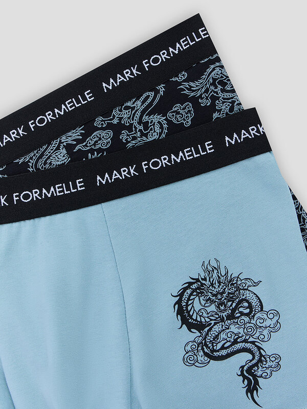 MARK FORMELLE Трусы 586864 411228-2 полынь +драконы на чёрном