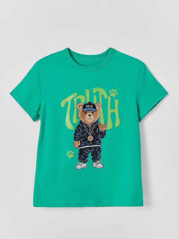 MARK FORMELLE Футболка 586881 113453 зеленый топаз +печать