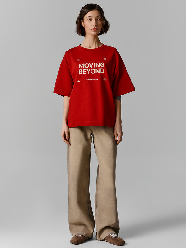 MARK FORMELLE Футболка 586884 112950 красная лава +печать