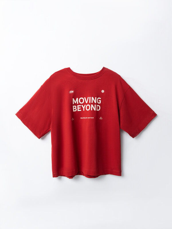 MARK FORMELLE Футболка 586884 112950 красная лава +печать