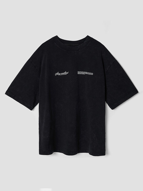 MARK FORMELLE Футболка 586892 111883 ACID WASH черный +печать