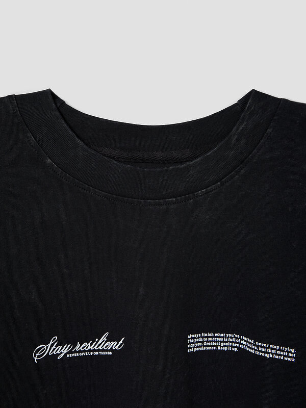 MARK FORMELLE Футболка 586892 111883 ACID WASH черный +печать