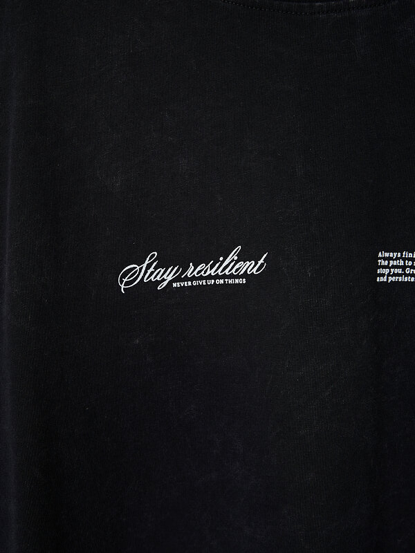 MARK FORMELLE Футболка 586892 111883 ACID WASH черный +печать