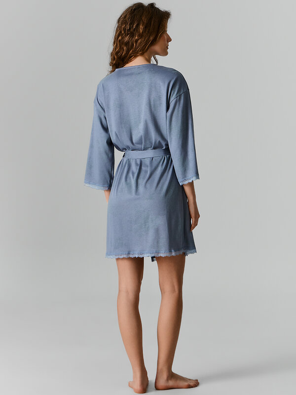 MARK FORMELLE Халат 586897 552291 цветы на сизом