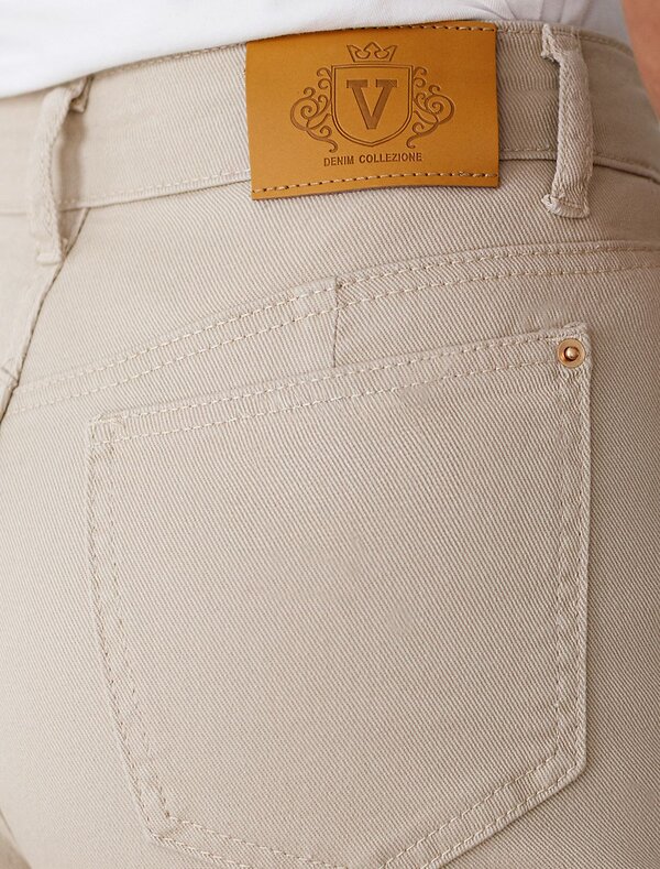 VILATTE Джинсы 586909 D54.322 бежевый