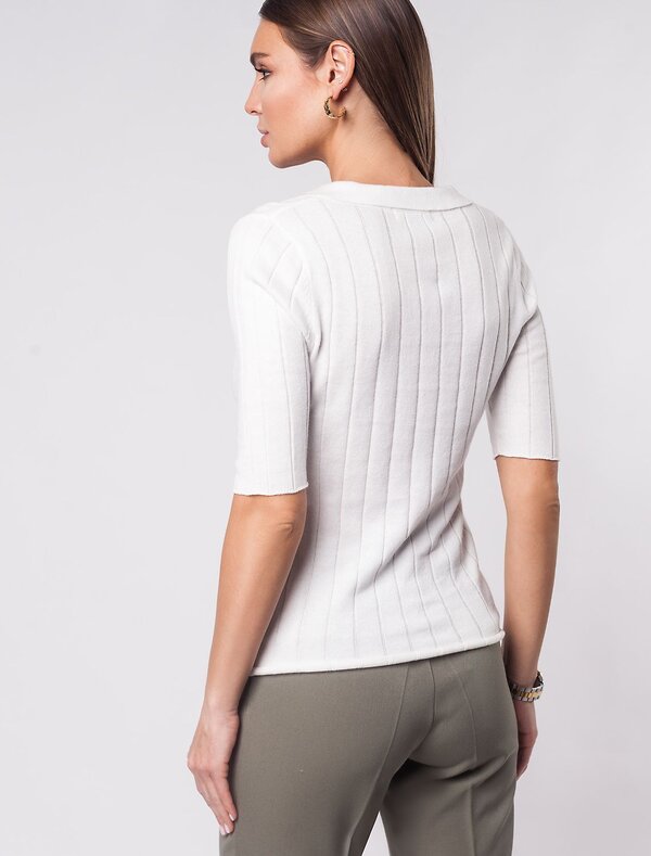 VILATTE Джемпер 586915 D39.586 молочный