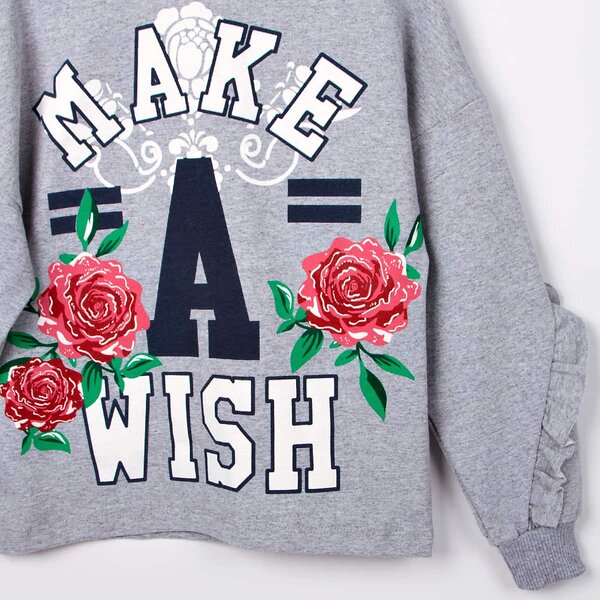 Bonito Джемпер 586932 BK1371K серый меланж