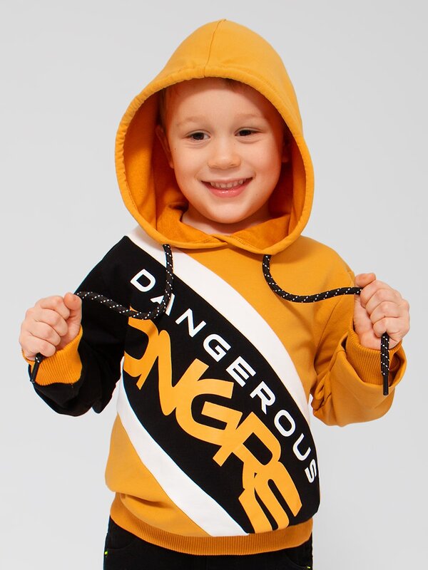 Bonito Толстовка 586959 OP1248 горчичный