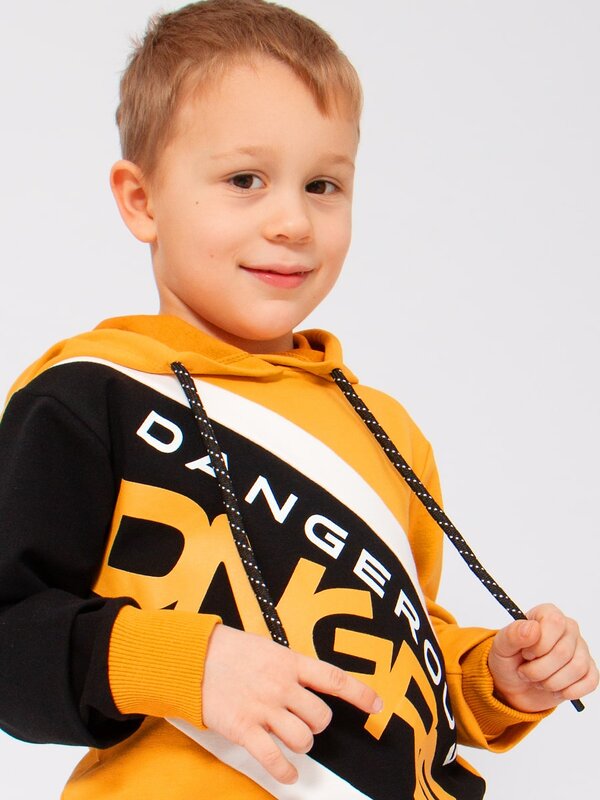 Bonito Толстовка 586959 OP1248 горчичный