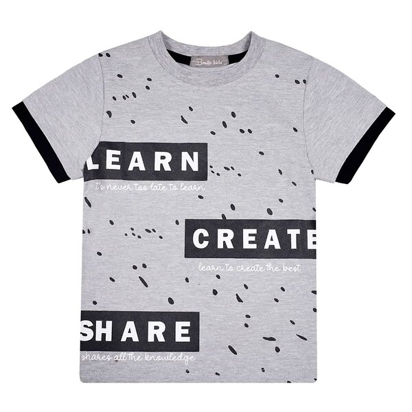 Bonito Футболка 586976 BK1656F серый