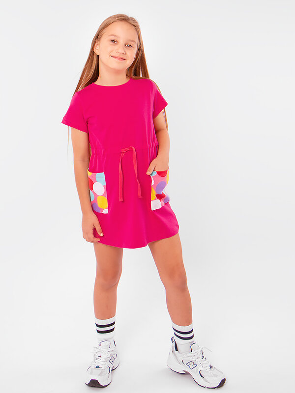 Bonito Платье 587011 BK1566P темно-розовый