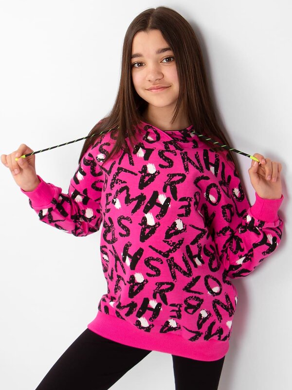 Bonito Толстовка 587062 OP1747 темно-розовый