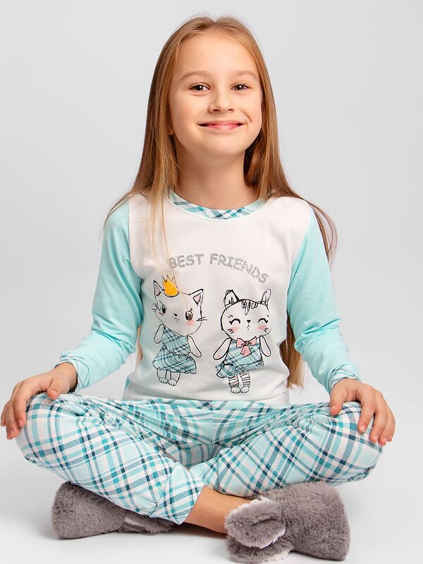 Bonito Пижама 587069 OP1700 светло-ментоловый