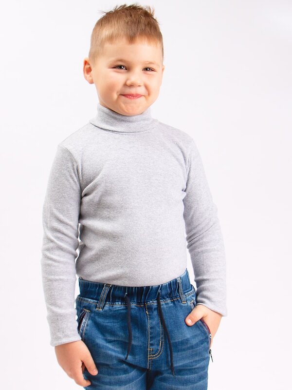 Bonito Водолазка 587090 BK0484V серый меланж