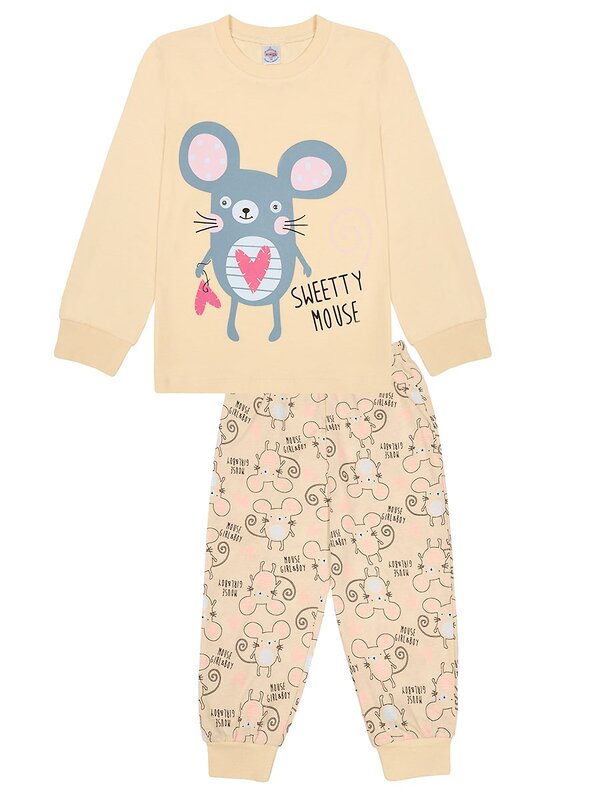 Bonito Пижама 587098 BK0976PJ молочный