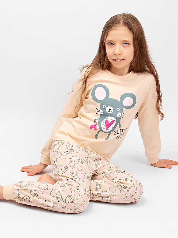 Bonito Пижама 587098 BK0976PJ молочный