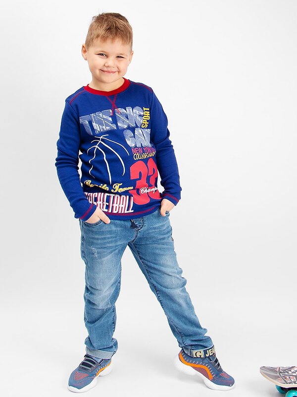 Bonito Джемпер 587104 BK180K ярко-синий