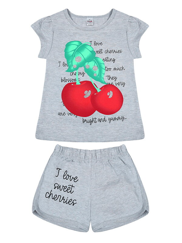 Bonito Комплект 587111 BK0005FSHD серый меланж