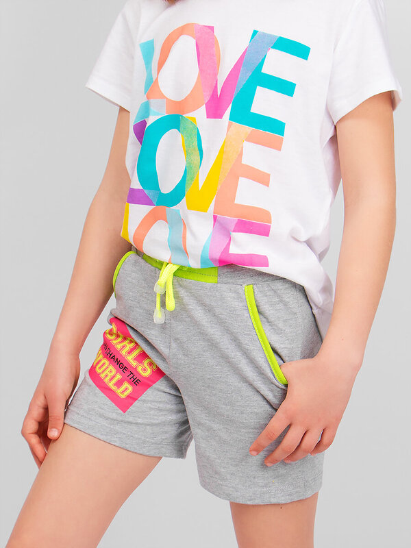 Bonito Шорты 587132 BK1655SH серый меланж