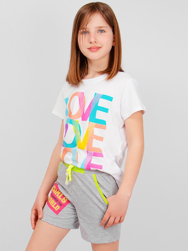 Bonito Шорты 587132 BK1655SH серый меланж