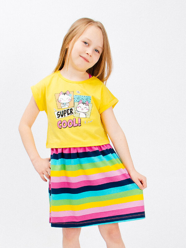 Bonito Платье 587139 BK1570P желтый