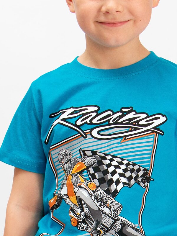 Bonito Футболка 587144 BK0002M темно-бирюзовый